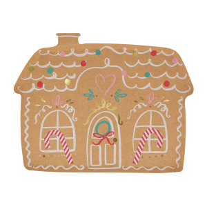 Gingerbread House Plates|Meri Meri