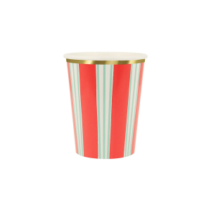 Festive Stripe Cups|Meri Meri