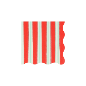 Festive Stripe Small Napkins|Meri Meri