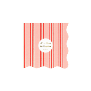 Festive Stripe Small Napkins|Meri Meri