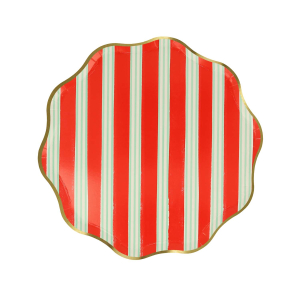 Festive Stripe Side Plates|Meri Meri