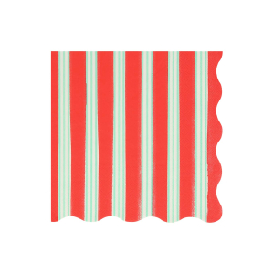 Festive Stripe Large Napkins|Meri Meri
