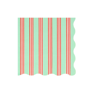 Festive Stripe Large Napkins|Meri Meri