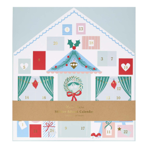 Santas Cabin Sticker Advent Calendar|Meri Meri