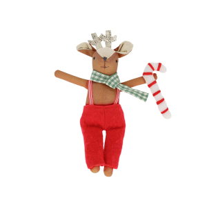 Reindeer Mini Doll And Suitcase|Meri Meri