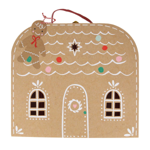 Gingerbread Christmas Eve Suitcase|Meri Meri
