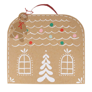 Gingerbread Christmas Eve Suitcase|Meri Meri