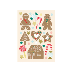 Gingerbread Christmas Eve Suitcase|Meri Meri