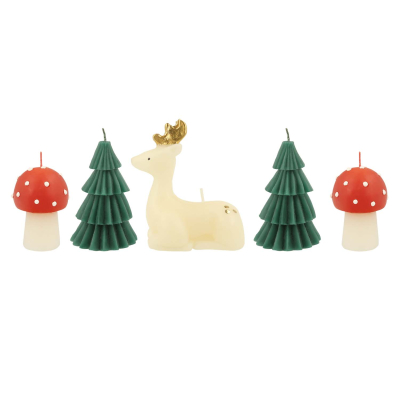 Winter Woodland Candles|Meri Meri
