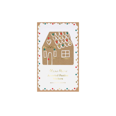 Gingerbread Stickers|Meri Meri