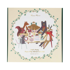 Owls Party Paper Play Advent Calendar|Meri Meri