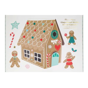 Gingerbread Sticker Advent Calendar|Meri Meri
