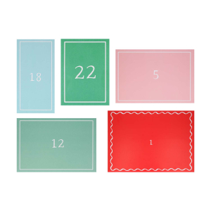 Gingerbread Sticker Advent Calendar|Meri Meri