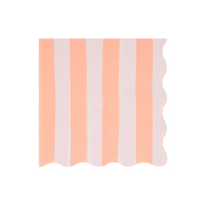 Pastel Stripe Large Napkins|Meri Meri