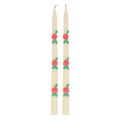 Rose Taper Candles|Meri Meri