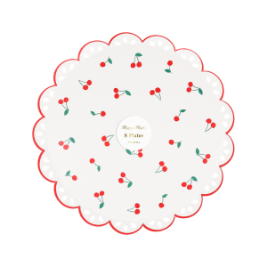 Cherry Pattern Side Plates|Meri Meri