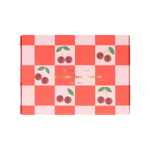 Cherry Honeycomb Garland|Meri Meri