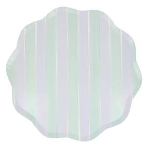 Pastel Stripe Dinner Plates|Meri Meri