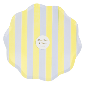 Pastel Stripe Dinner Plates|Meri Meri
