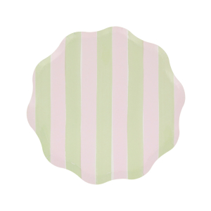 Pastel Stripe Side Plates|Meri Meri