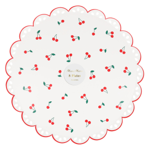 Cherry Pattern Dinner Plates|Meri Meri