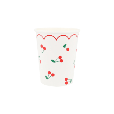Cherry Pattern Cups|Meri Meri