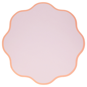 Wavy Round Paper Placemats|Meri Meri