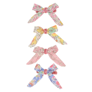 Floral Pattern Bow Hair Clips|Meri Meri