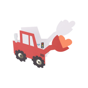 Truck Kids Valentines Cards And Stickers Set|Meri Meri