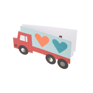 Truck Kids Valentines Cards And Stickers Set|Meri Meri