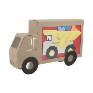 Truck Kids Valentines Cards And Stickers Set|Meri Meri