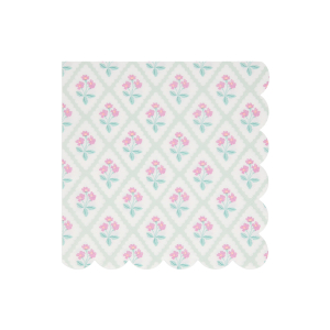 Flower Pattern Large Napkins|Meri Meri