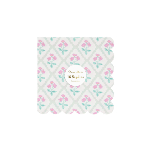 Flower Pattern Small Napkins|Meri Meri
