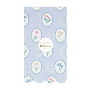 Flower Pattern Guest Napkins|Meri Meri