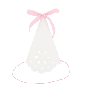 Broderie Anglaise Lace Party Hats|Meri Meri