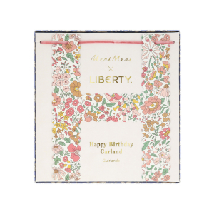 Meri Meri x Liberty Happy Birthday Garland|Meri Meri