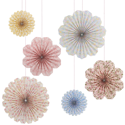 Meri Meri x Liberty Paper Pinwheel Decorations|Meri Meri