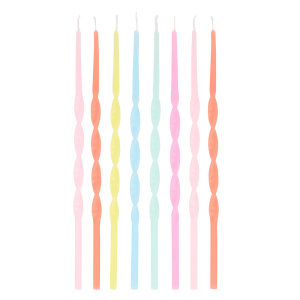 Meri Meri x Liberty Rainbow Garden Party Candles|Meri Meri