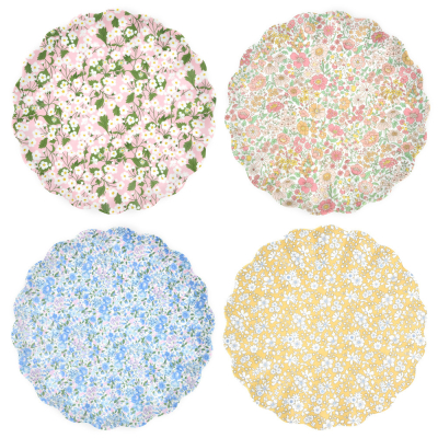 Meri Meri x Liberty Mixed Set Melamine Large Plates|Meri Mer