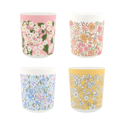Meri Meri x Liberty Mixed Set Melamine Cups|Meri Meri