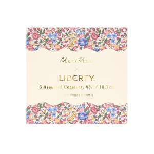 Meri Meri x Liberty Mixed Set Coasters|Meri Meri