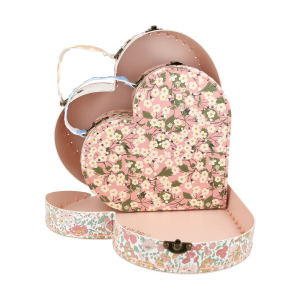 Meri Meri x Liberty Heart Suitcases|Meri Meri