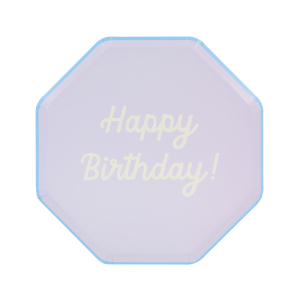 Mixed Happy Birthday Side Plates|Meri Meri