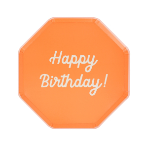 Mixed Happy Birthday Side Plates|Meri Meri