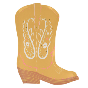 Western Boot Plates|Meri Meri