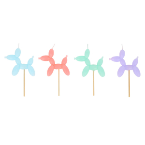 Balloon Dog Candles|Meri Meri