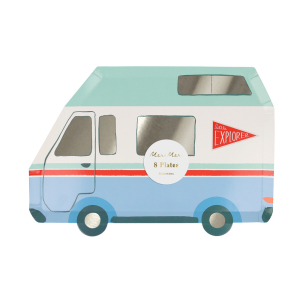 Camping Adventure Camper Van Plates|Meri Meri