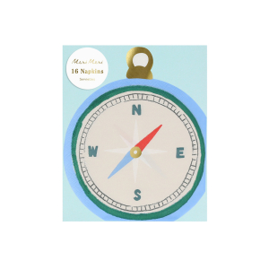 Camping Adventure Compass Napkins|Meri Meri