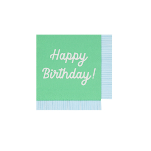 Mixed Happy Birthday Small Napkins|Meri Meri