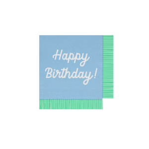 Mixed Happy Birthday Small Napkins|Meri Meri